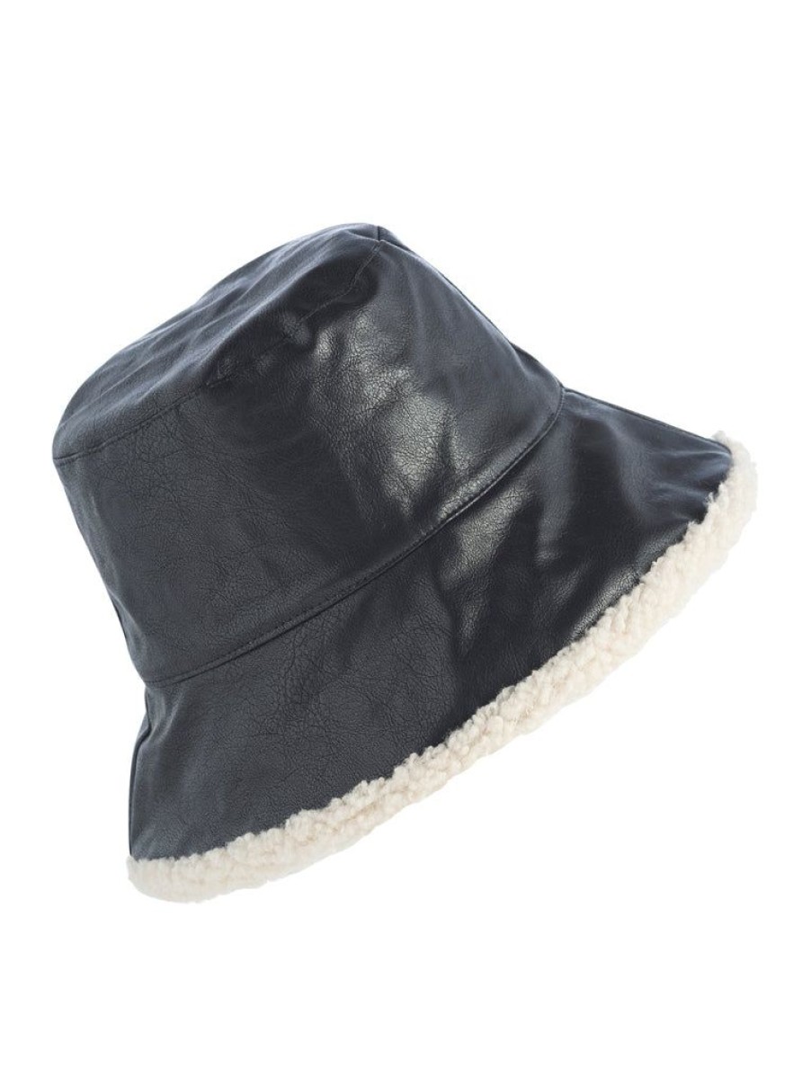 Shiraleah Shiraleah Marta Bucket Hat, Black | Women Hats