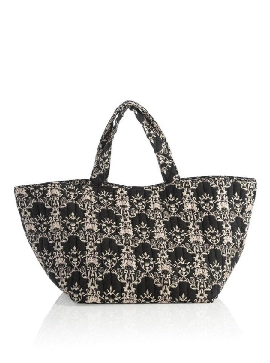 Shiraleah Liberty Top Handle Tote, Black | Women Totes