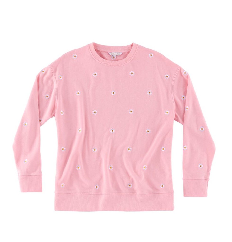 Shiraleah Shiraleah Daisy Sweatshirt, Pink | Women Sweatshirts