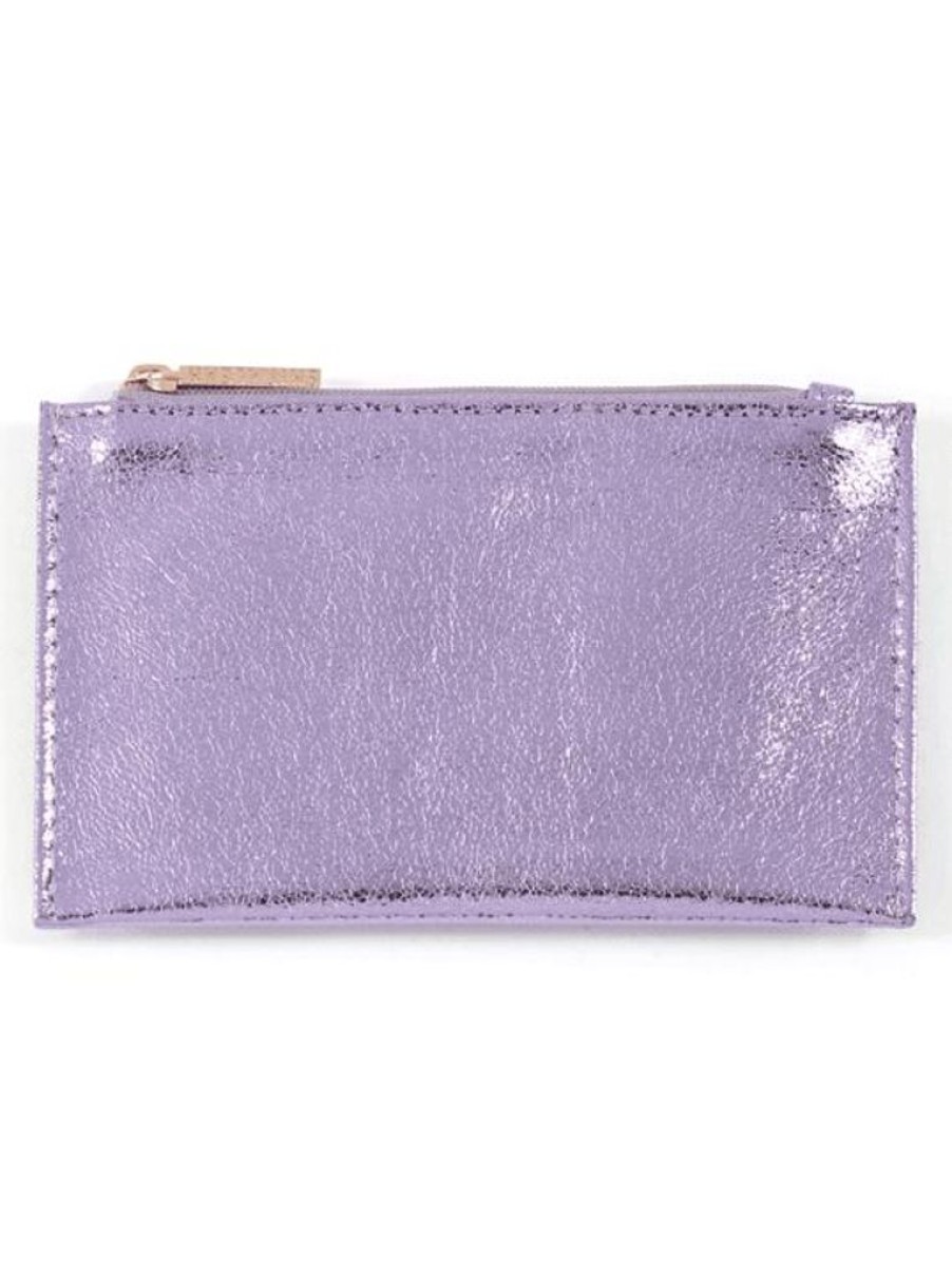 Shiraleah Shiraleah Skyler Card Holder, Lilac | Women Wallets & Wristlets