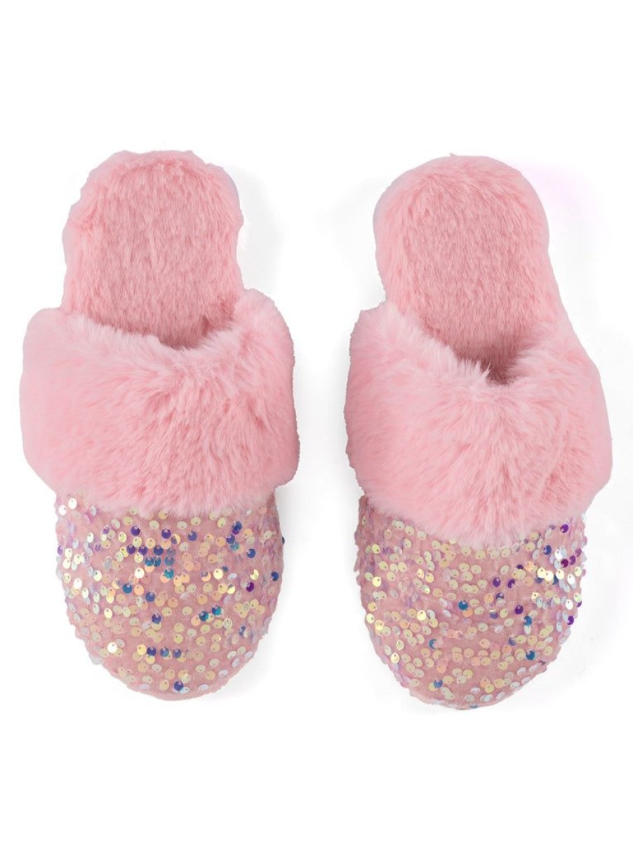 Shiraleah Shiraleah Fiesta Slippers, Pink | Women Slippers