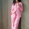 Shiraleah Shiraleah Grace Dot Print Pj Set, Pink | Women Pj Sets