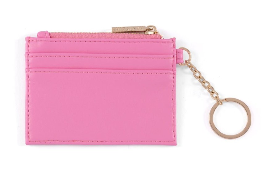 Shiraleah Shiraleah Charlie Card Case, Bubblegum | Women Wallets & Wristlets