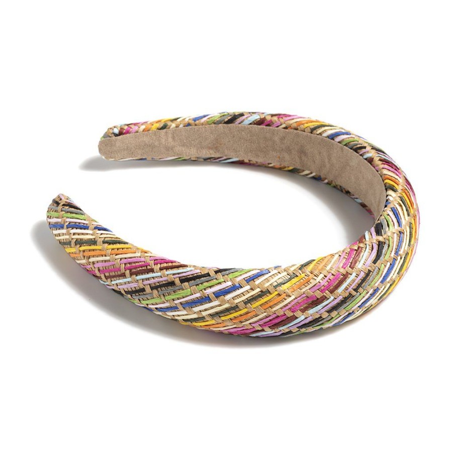 Shiraleah Shiraleah Padded Straw Headband, Multi | Women Headbands