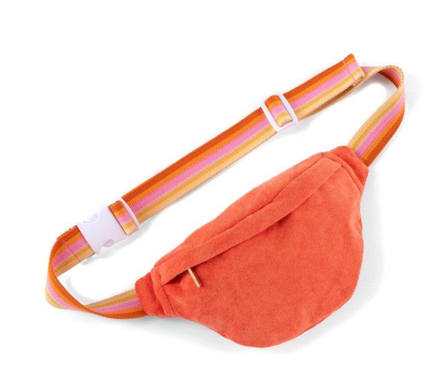 Shiraleah Shiraleah Sol Terry Sling Belt Bag, Orange | Women Belt Bags