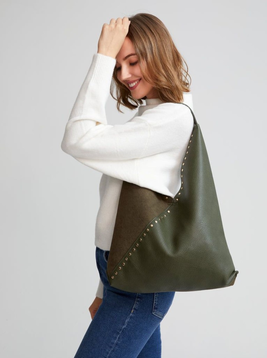 Shiraleah Shiraleah Ryker Hobo, Olive | Women Hobos