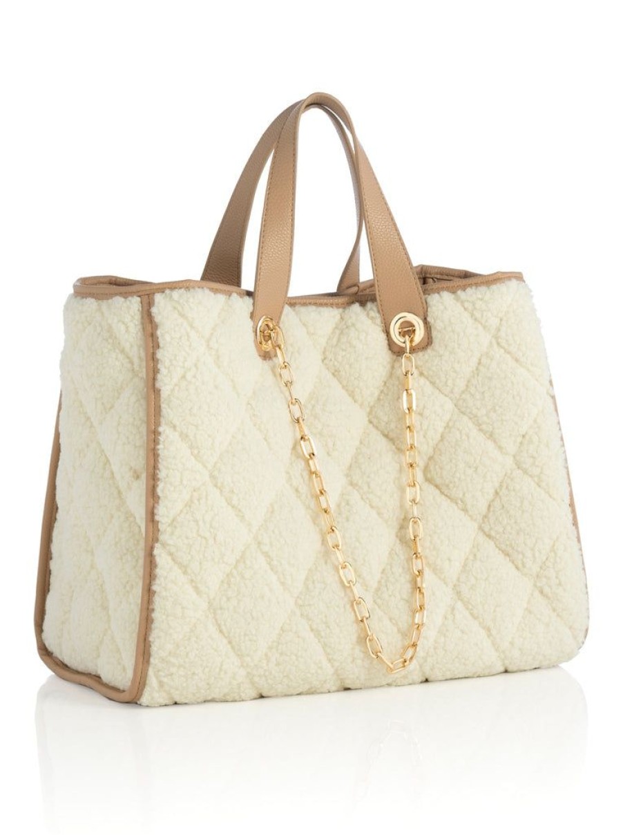 Shiraleah Shiraleah Davos Tote, Ivory | Women Totes