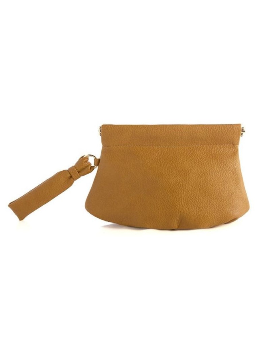 Shiraleah Shiraleah Arden Snap Frame Wristlet, Honey | Women Wallets & Wristlets