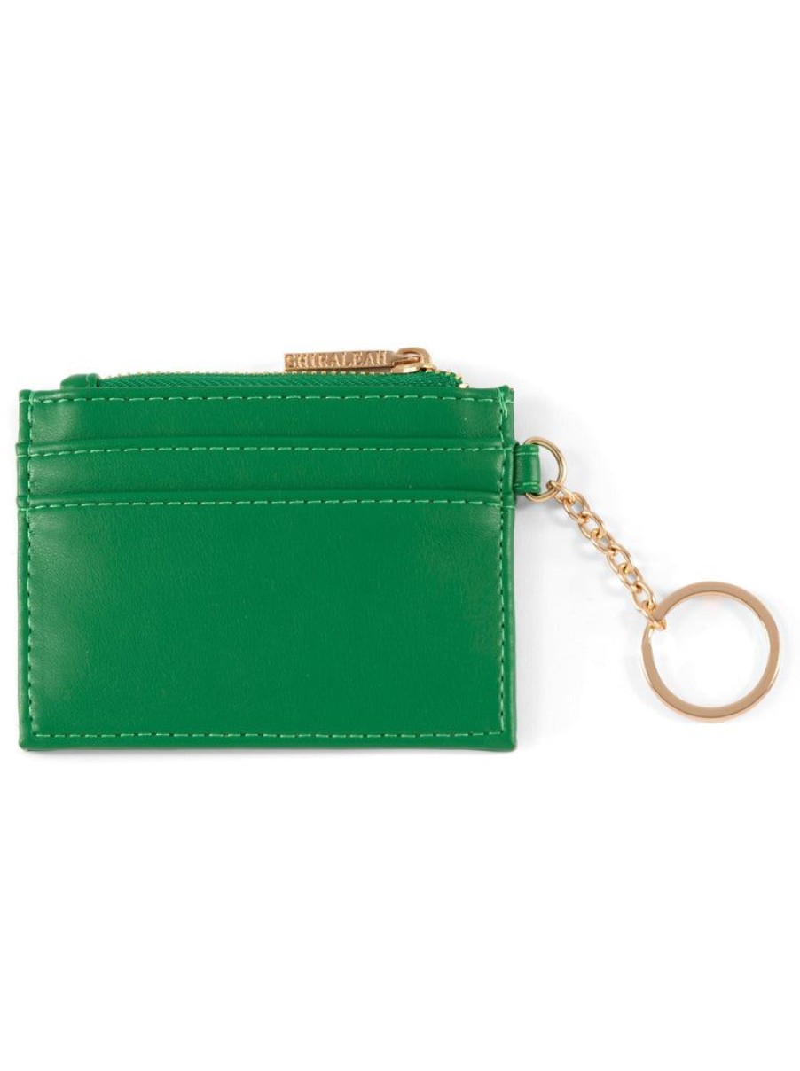 Shiraleah Shiraleah Charlie Card Case, Green | Women Wallets & Wristlets