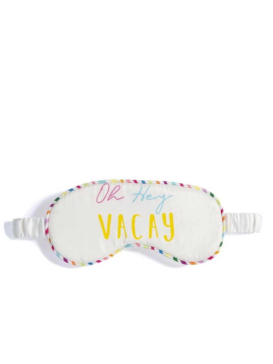 Shiraleah Oh Hey Vacay Eye Mask,Ivory | Women Travel