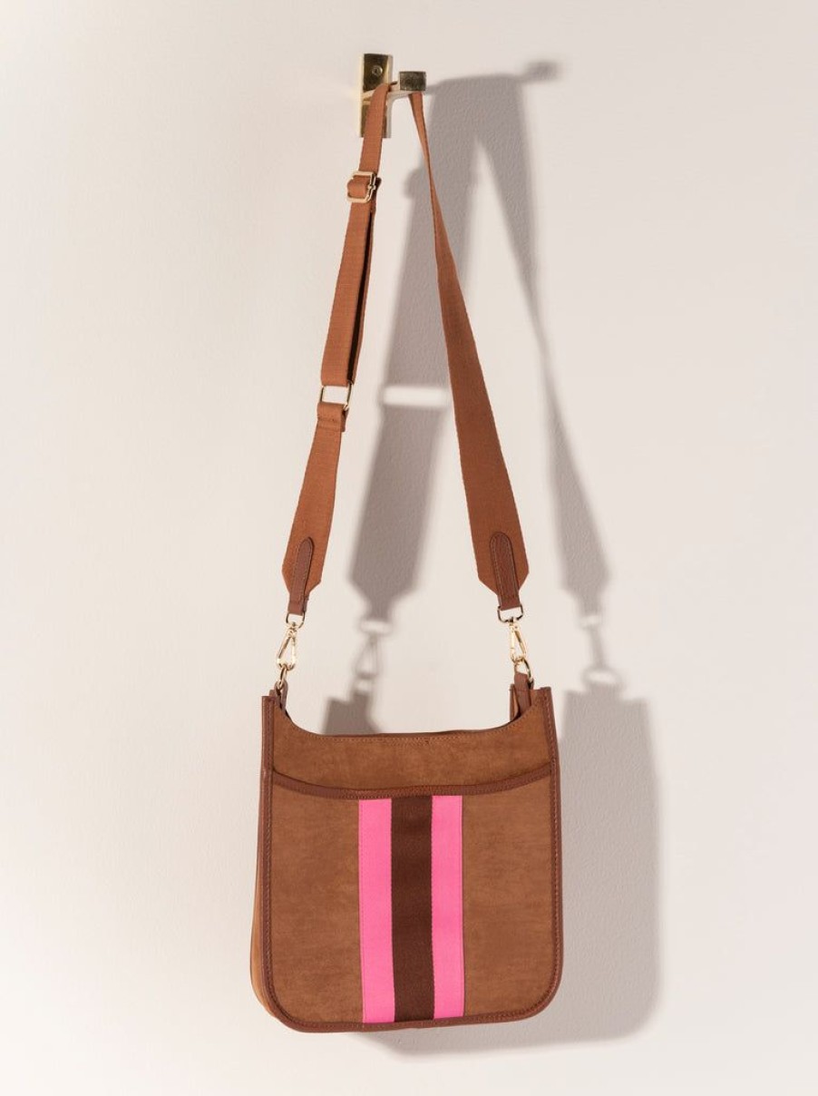 Shiraleah Shiraleah Blakely Cross-Body, Chocolate | Women Cross-Bodies