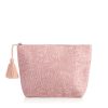 Shiraleah Clara Zip Pouch, Blush | Women Zip Pouches