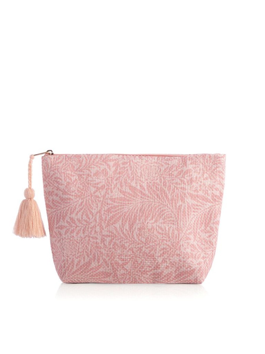 Shiraleah Clara Zip Pouch, Blush | Women Zip Pouches