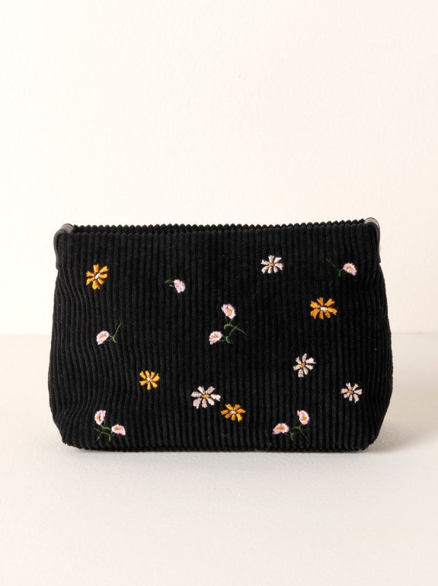 Shiraleah Shiraleah Roux Zip Pouch, Black | Women Zip Pouches