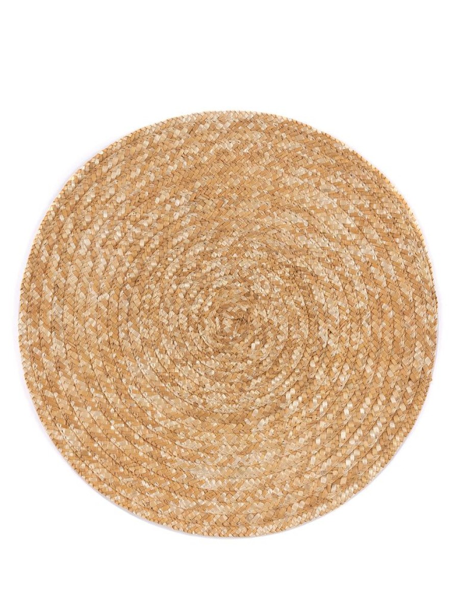 Shiraleah Shiraleah Set Of 4 Wheat Straw Placemats, Natural | Home