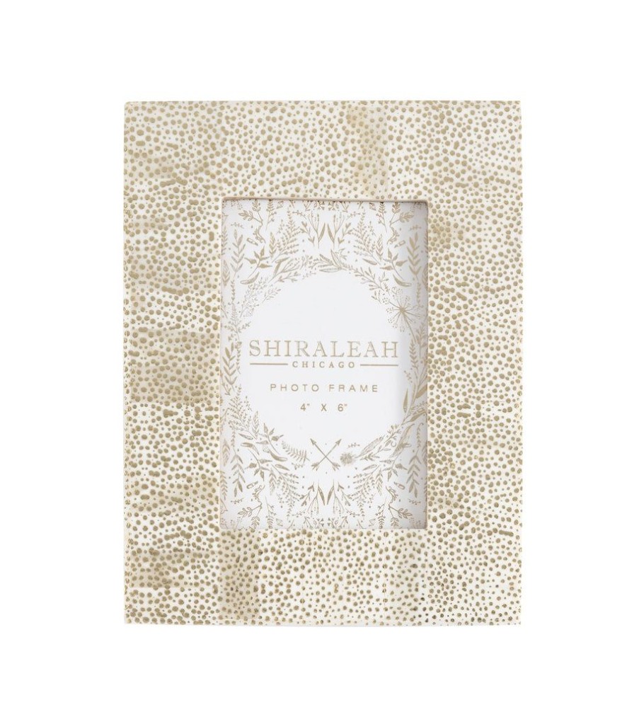 Shiraleah Shiraleah Granada Speckle 4 X 6 Picture Frame, Gold | Home