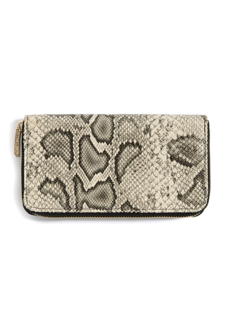 Shiraleah Shiraleah Cameron Zip Wallet,Grey | Women Wallets & Wristlets