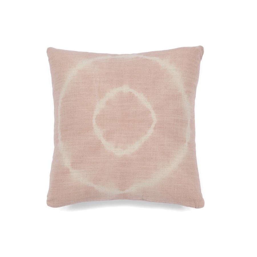 Shiraleah Shiraleah Aria Medallion Tie Dye Decorative Pillow, Blush | Home