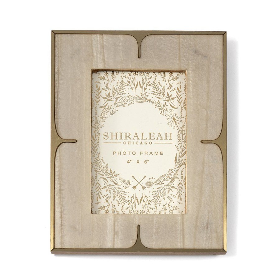 Shiraleah Shiraleah Ariston 4 X 6 Picture Frame, Ivory | Home