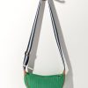 Shiraleah Shiraleah Ezra Quilted Nylon Sling Cross-Body, Green | Women Cross-Bodies