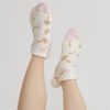 Shiraleah Shiraleah Mushroom Home Socks, Ivory | Women Cozy Socks