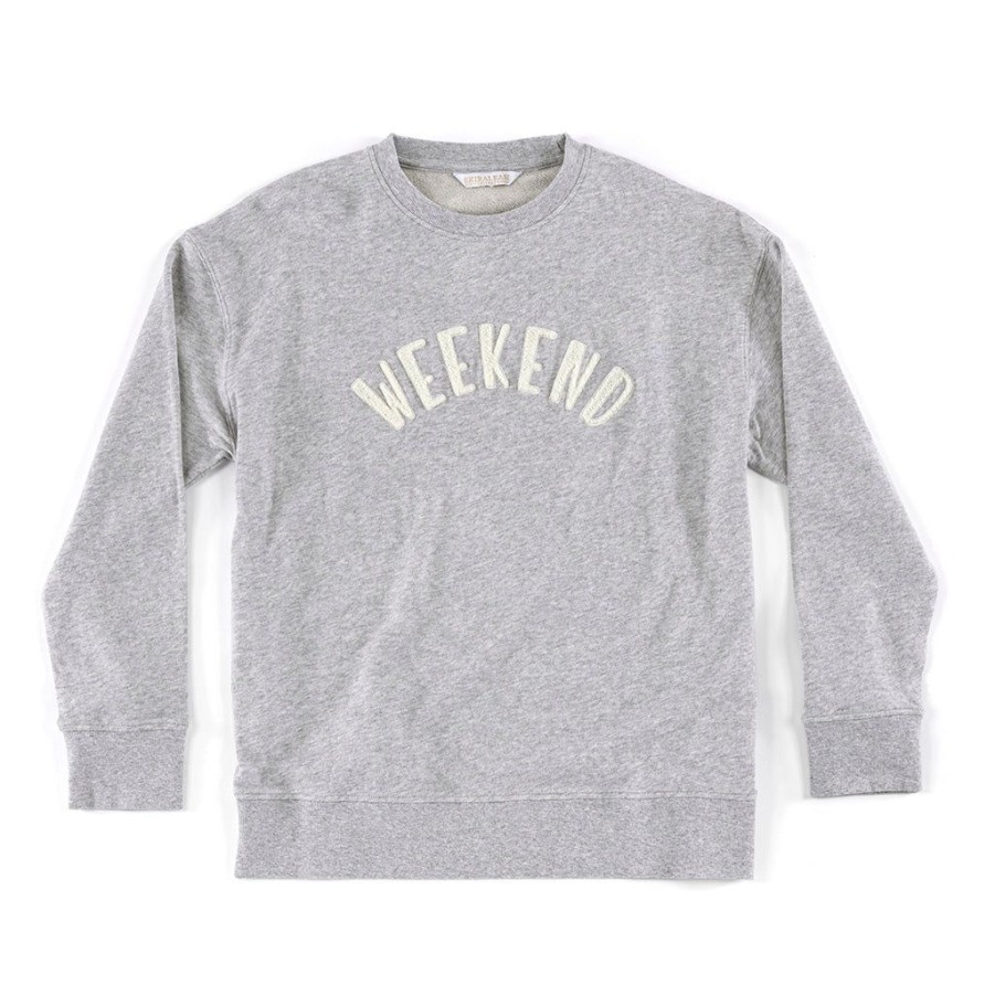 Shiraleah Shiraleah Weekend Sweatshirt, Grey | Women Sweatshirts