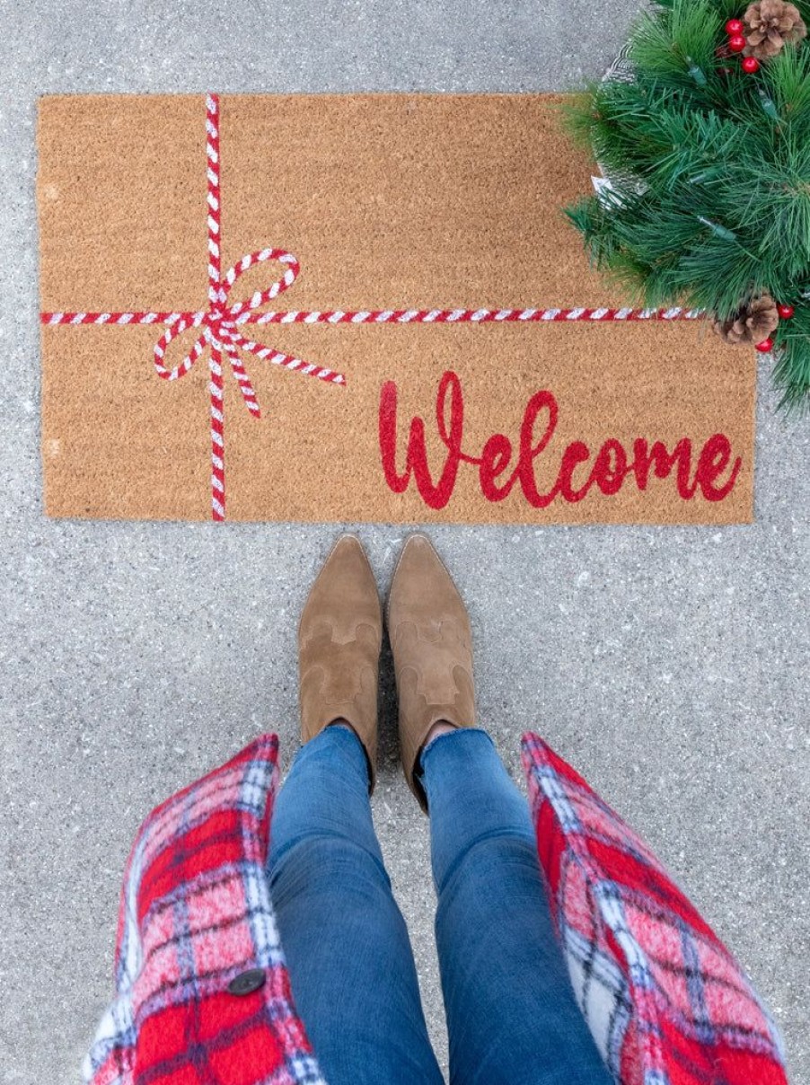 Shiraleah Shiraleah Welcome Doormat, Natural | Home