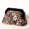 Shiraleah Shiraleah Bailey Quilted Leopard Clutch, Multi | Women Clutches