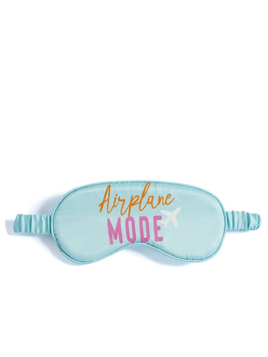 Shiraleah Shiraleah Airplane Mode Eye Mask, Turquoise | Women Travel