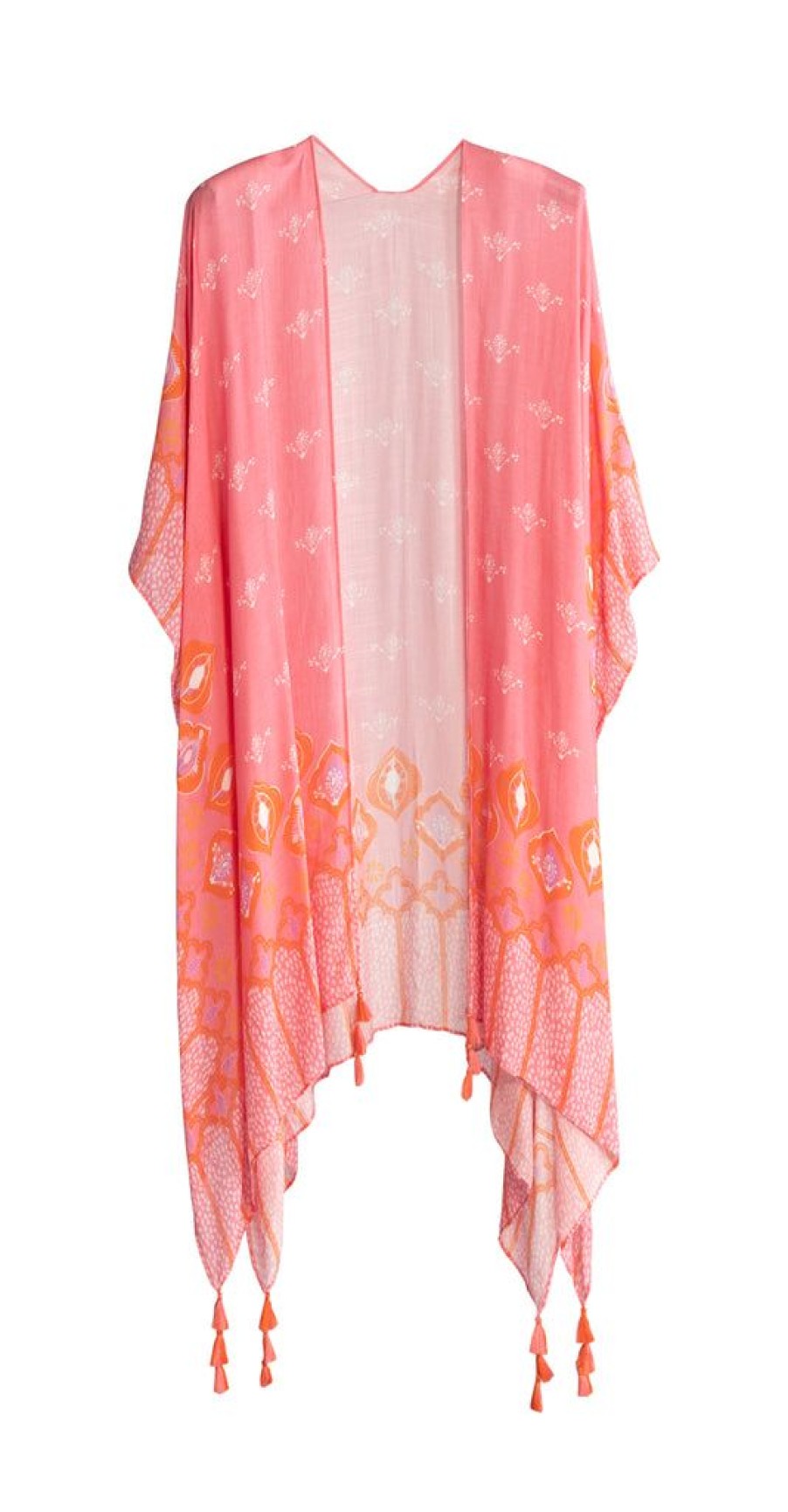 Shiraleah Shiraleah Bali Kimono, Pink | Women Kimonos & Cover-Ups