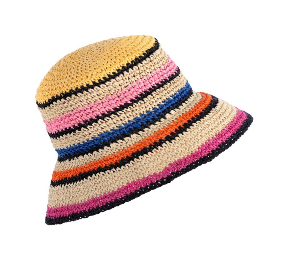 Shiraleah Shiraleah Jackie Hat, Multi | Women Beach Hats