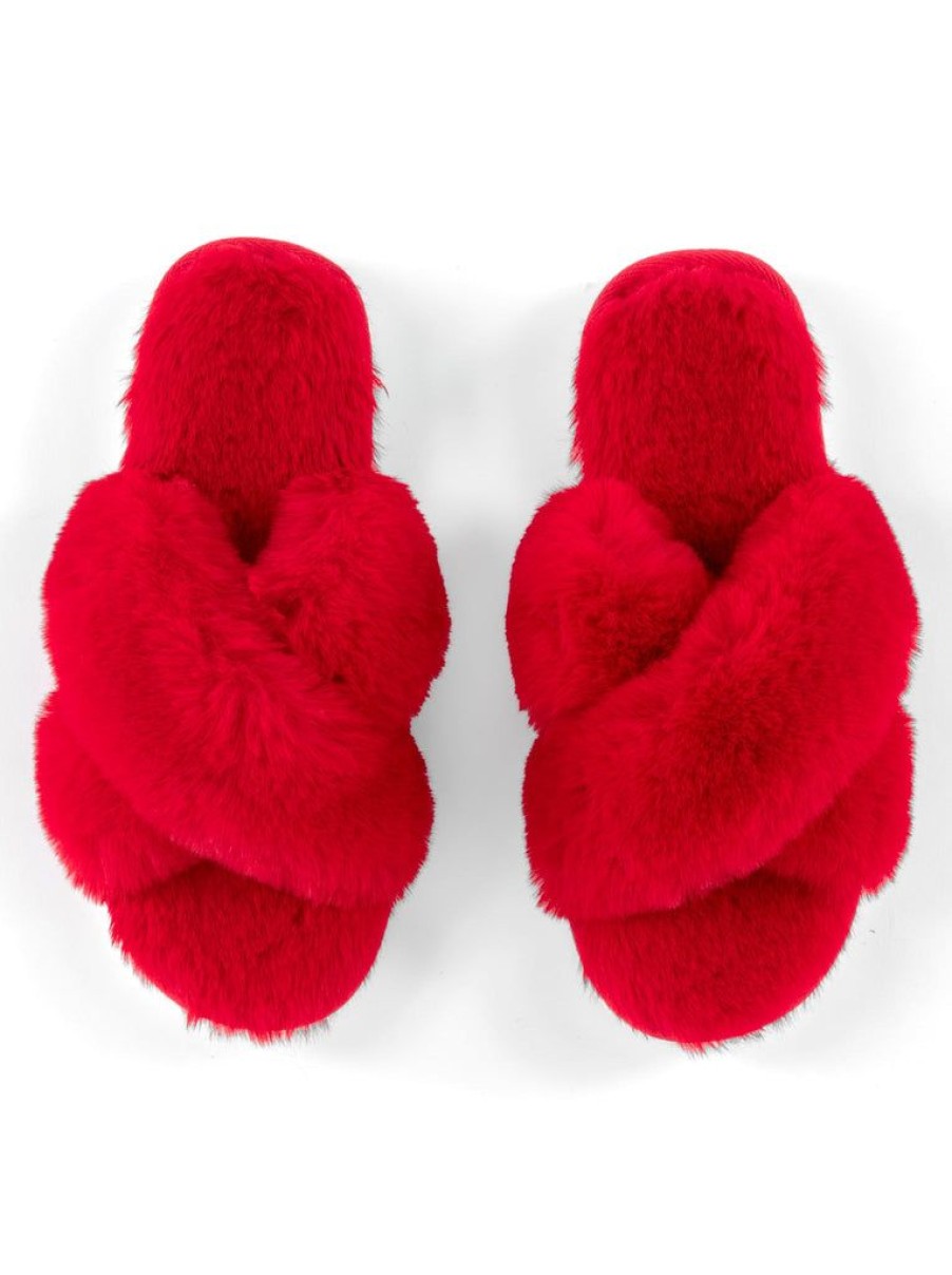 Shiraleah Shiraleah Christina Slippers, Red | Women Slippers