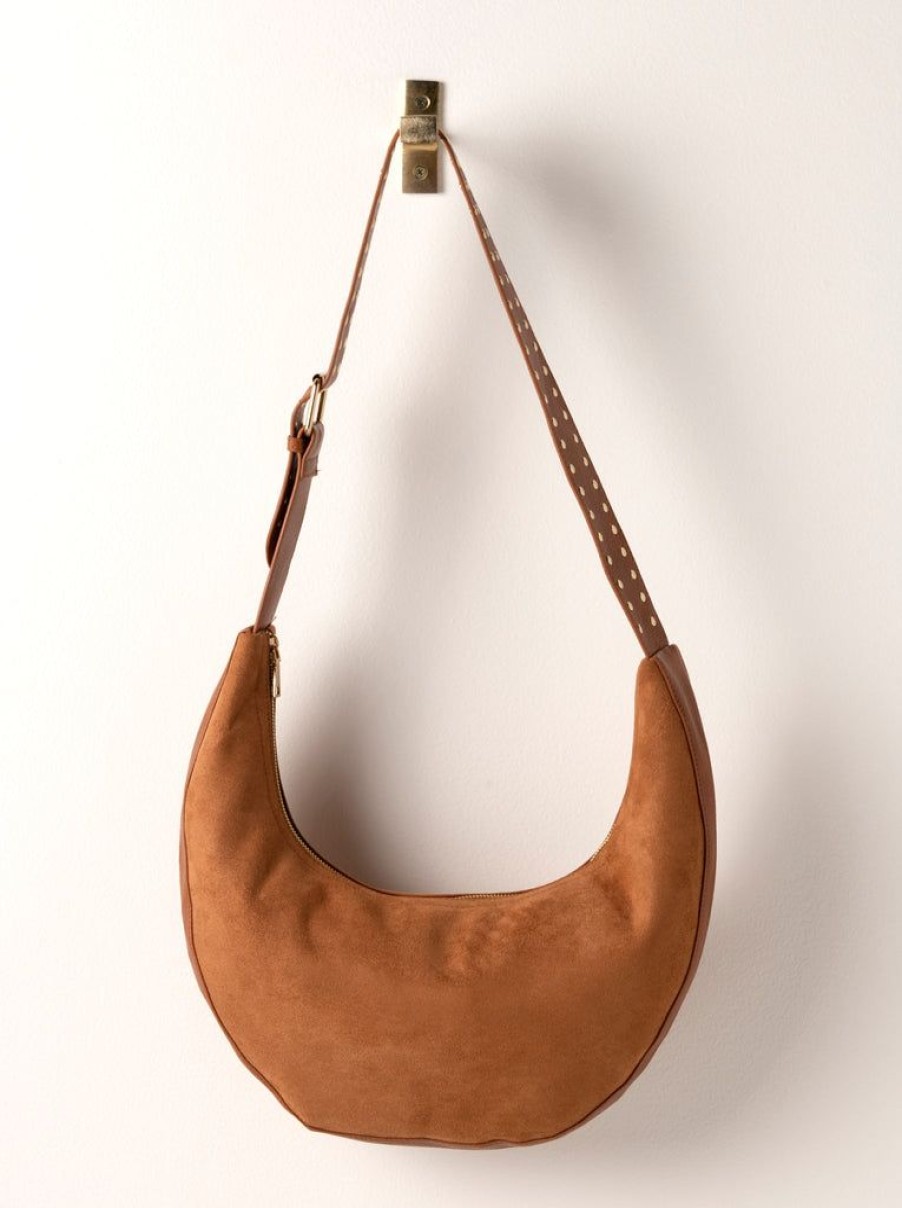 Shiraleah Shiraleah Ryker Cross Body, Cognac | Women Cross-Bodies