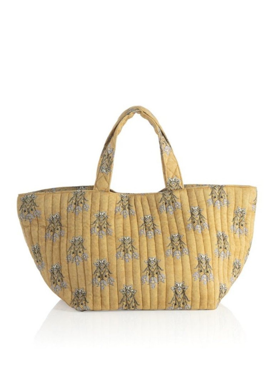 Shiraleah Liberty Top Handle Tote, Yellow | Women Totes