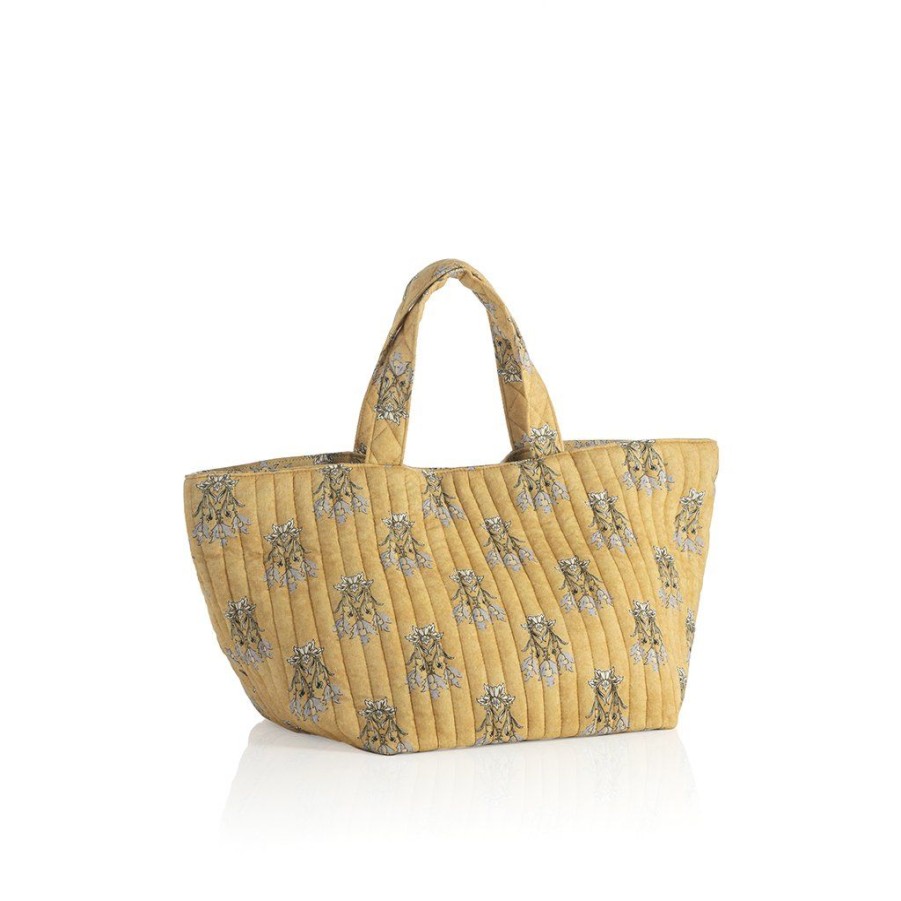 Shiraleah Liberty Top Handle Tote, Yellow | Women Totes