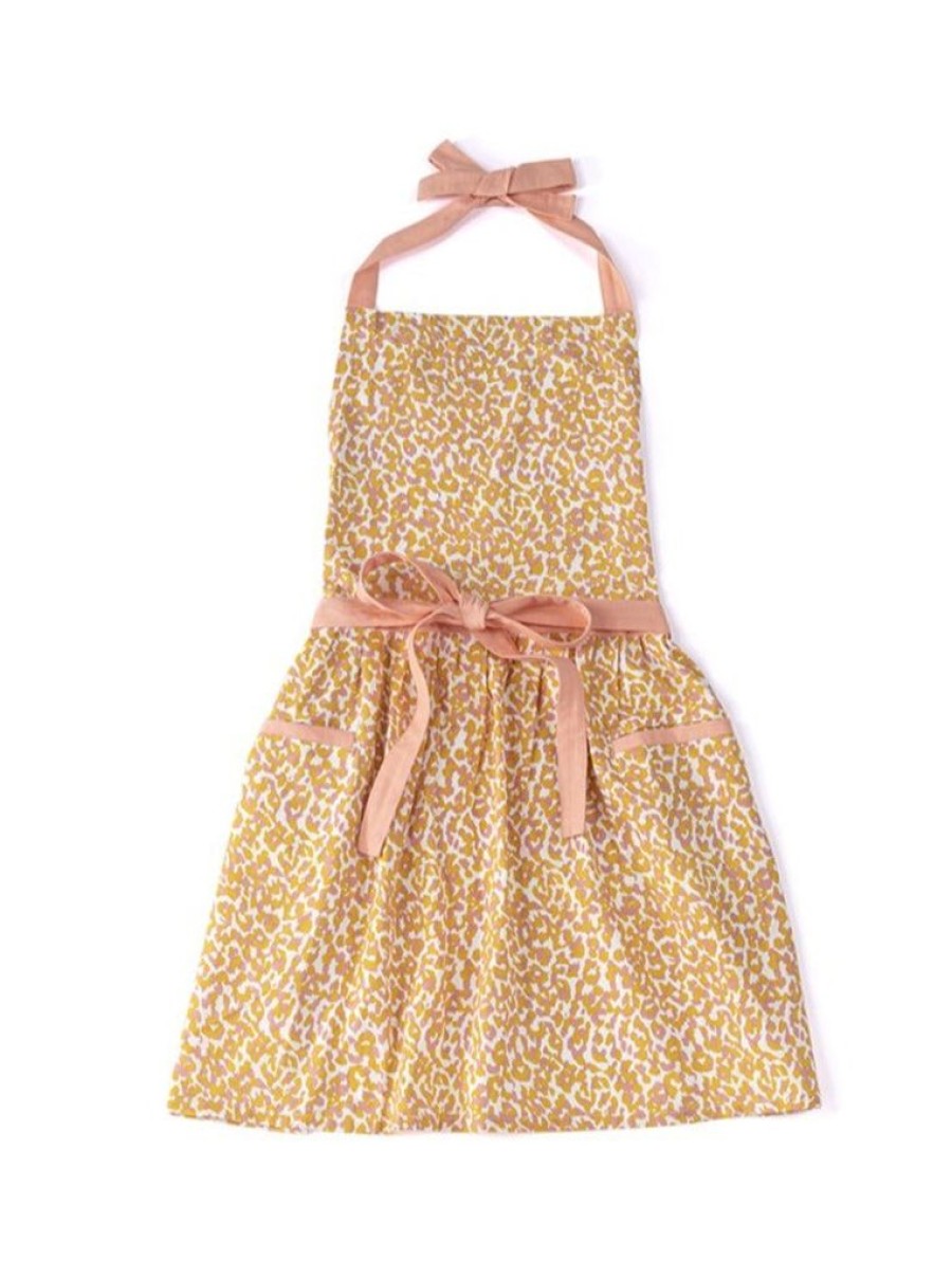 Shiraleah Shiraleah Nora Leopard Print Apron, Multi | Home