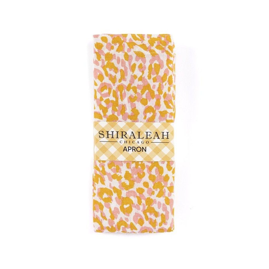 Shiraleah Shiraleah Nora Leopard Print Apron, Multi | Home