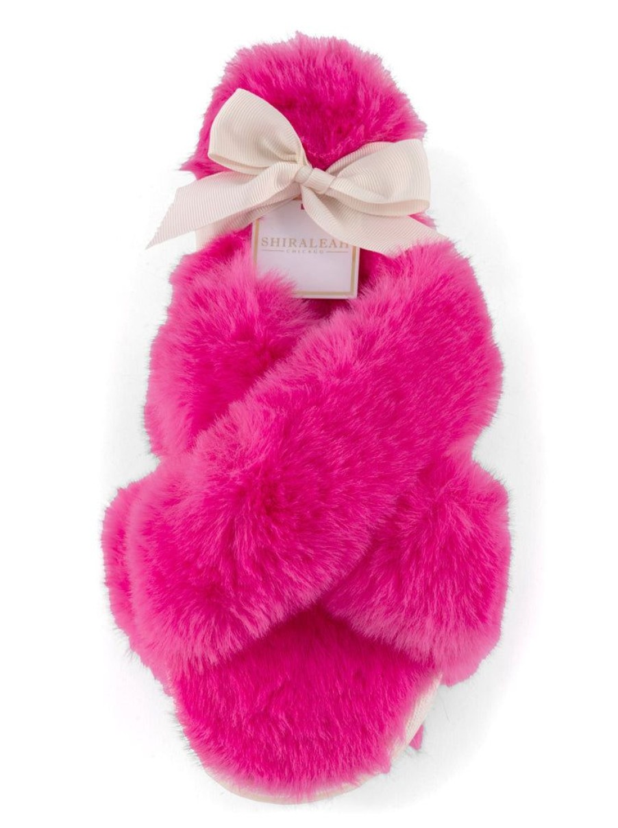 Shiraleah Shiraleah Christina Slippers, Magenta | Women Slippers