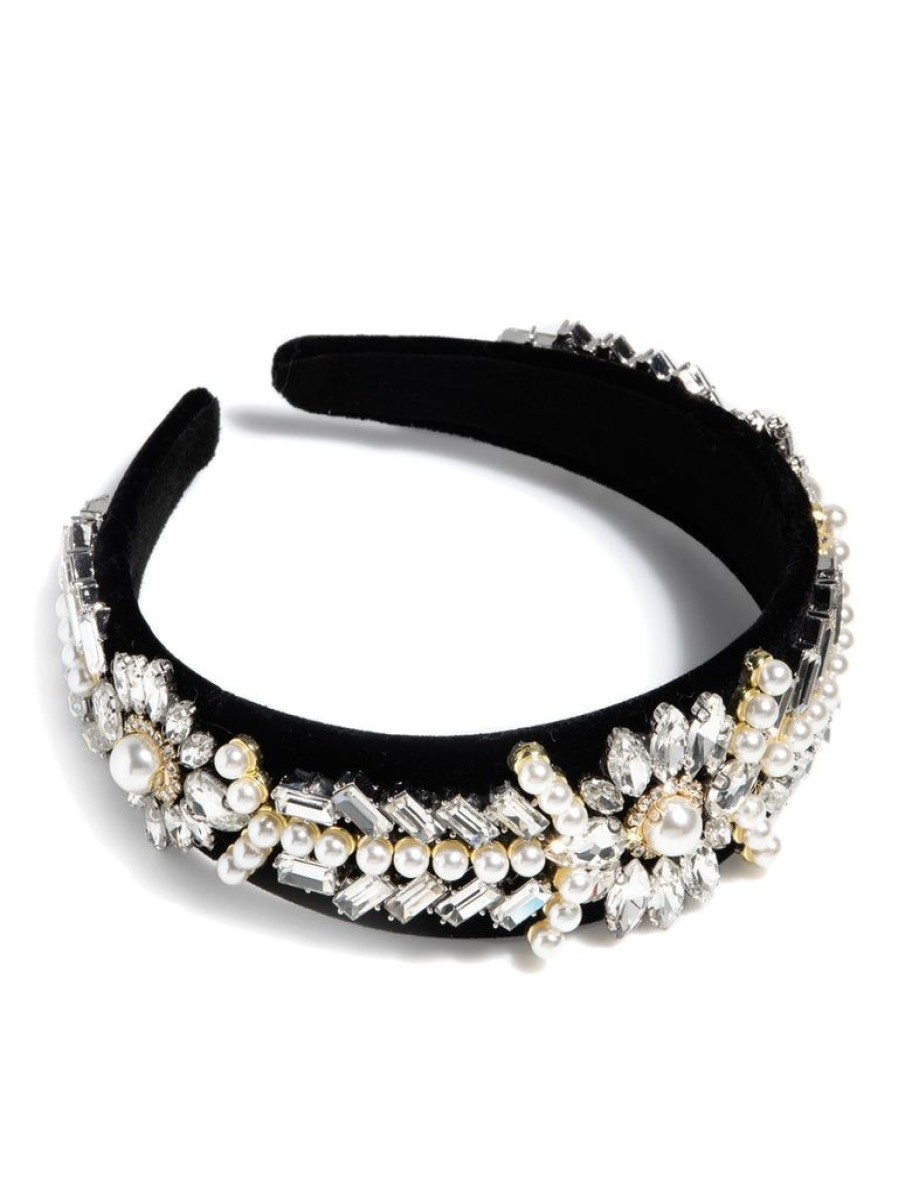 Shiraleah Shiraleah Jewel Embellished Headband, Black | Women Headbands