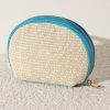 Shiraleah Shiraleah Amalfi Cosmetic Pouch, Ivory | Women Zip Pouches