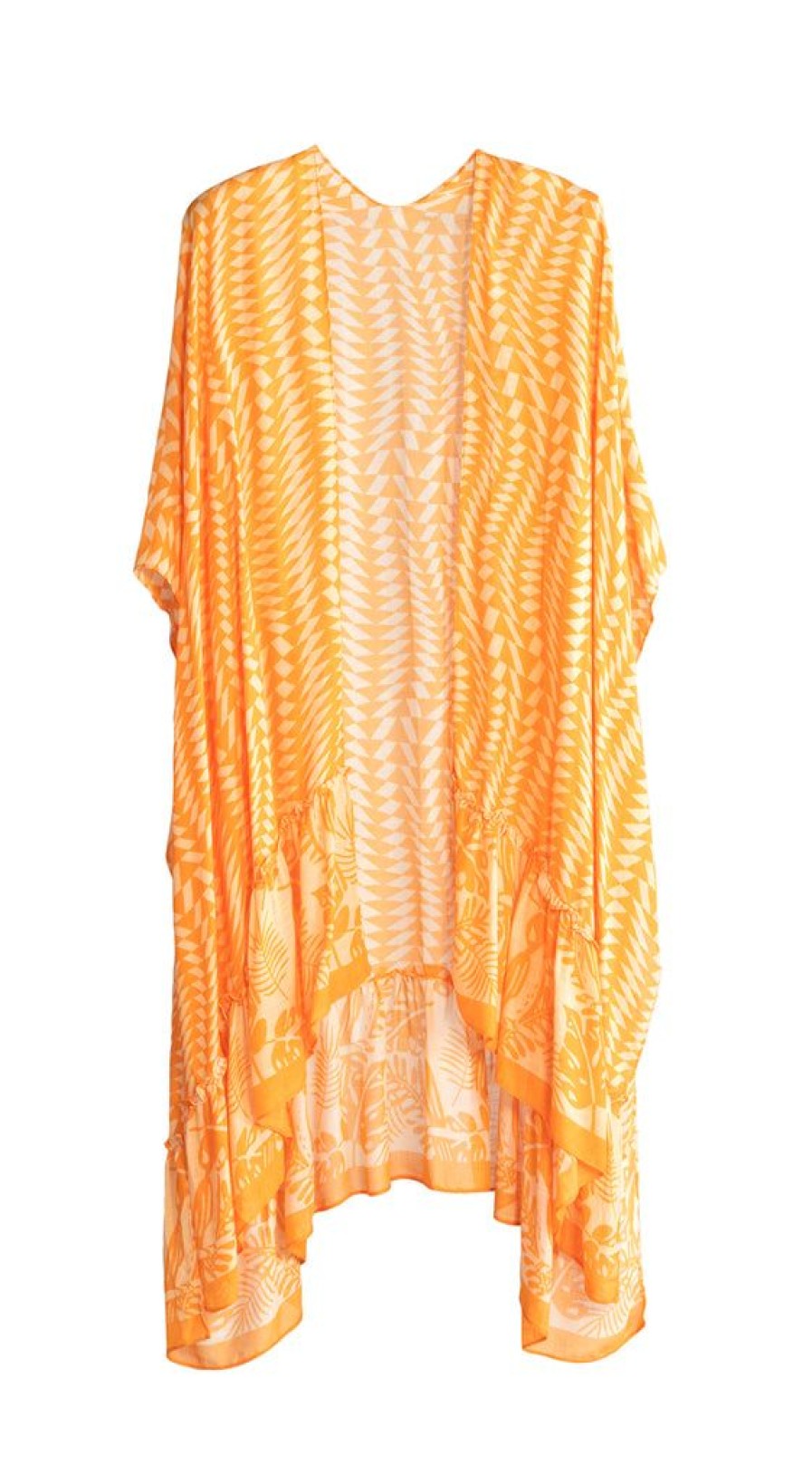 Shiraleah Shiraleah Clementina Kimono, Tangerine | Women Kimonos & Cover-Ups