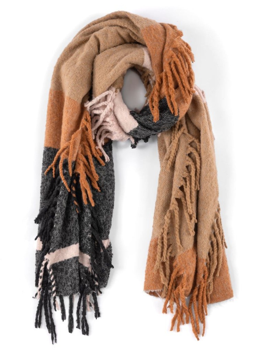 Shiraleah Shiraleah Victoire Scarf, Tan | Women Scarves