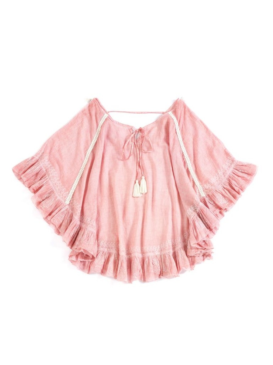 Shiraleah Shiraleah Romi Cover-Up, Pink | Women Kimonos & Cover-Ups