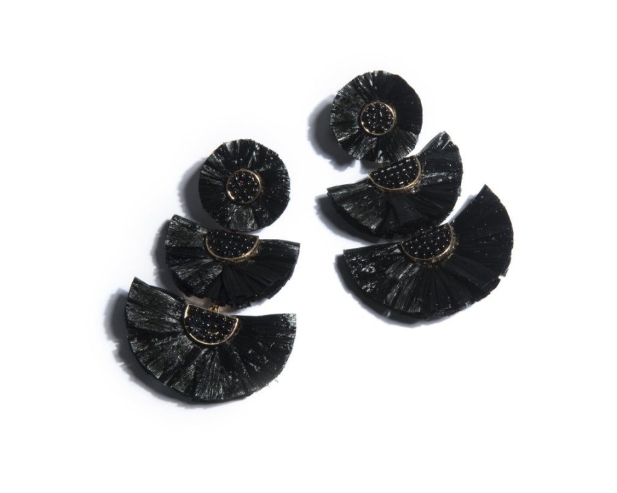 Shiraleah Gaetana Earrings, Black | Women Earrings