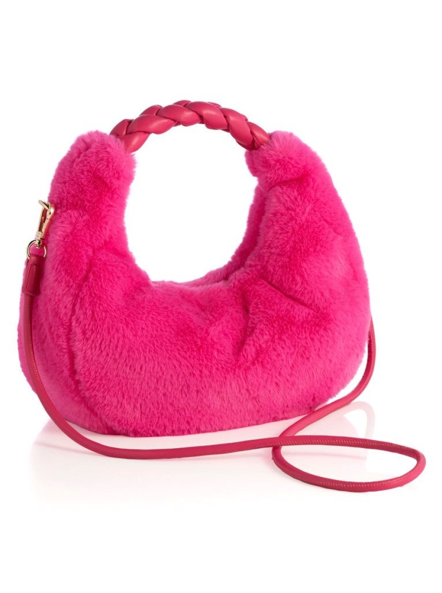 Shiraleah Shiraleah Moritz Mini Hobo, Magenta | Women Mini Bags