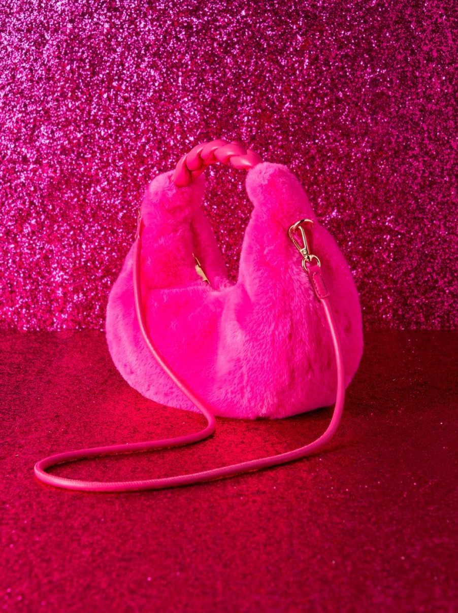 Shiraleah Shiraleah Moritz Mini Hobo, Magenta | Women Mini Bags